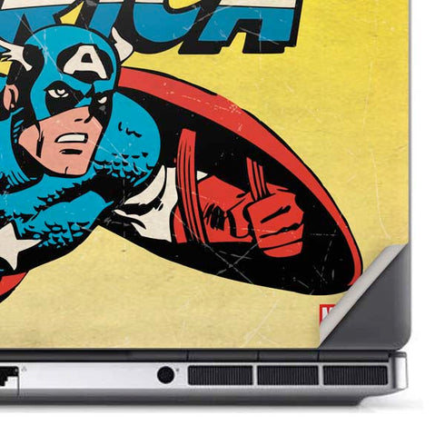 Marvel Classic Comics Captain America Dell Precision Skin