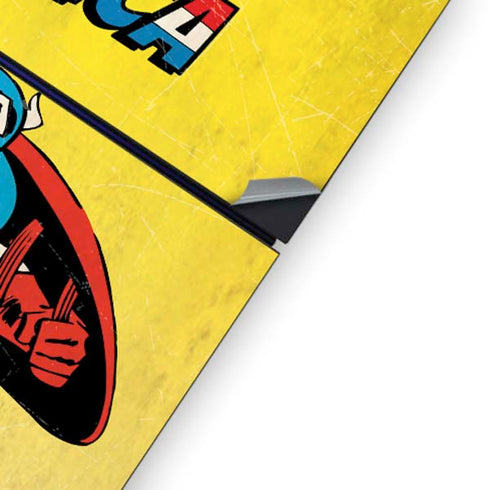 Marvel Classic Comics Captain America PS4 Console Skin