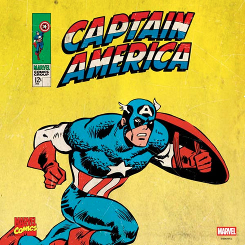 Marvel Classic Comics Captain America PS4 Console Skin