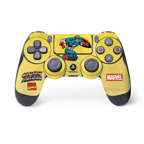 Marvel Classic Comics Captain America PS4 Controller Skin