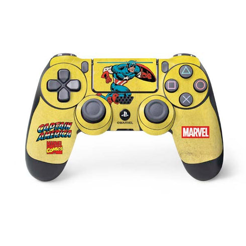 Marvel Classic Comics Captain America PlayStation PS4 Skins