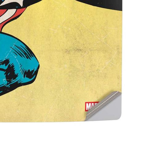 Marvel Classic Comics Captain America PS5 Slim Digital Edition Console Skin