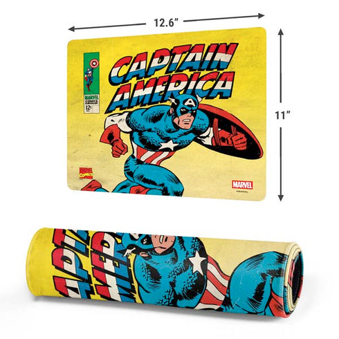 Marvel Classic Comics Captain America Gaming Mouse Pad