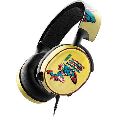 Marvel Classic Comics Captain America SteelSeries Arctis 5 Skin