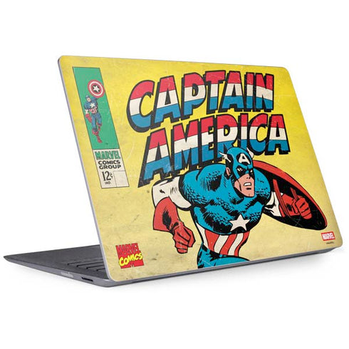 Marvel Classic Comics Captain America Surface Laptop 2 Skin
