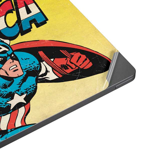 Marvel Classic Comics Captain America Surface Laptop 7 15in Skin