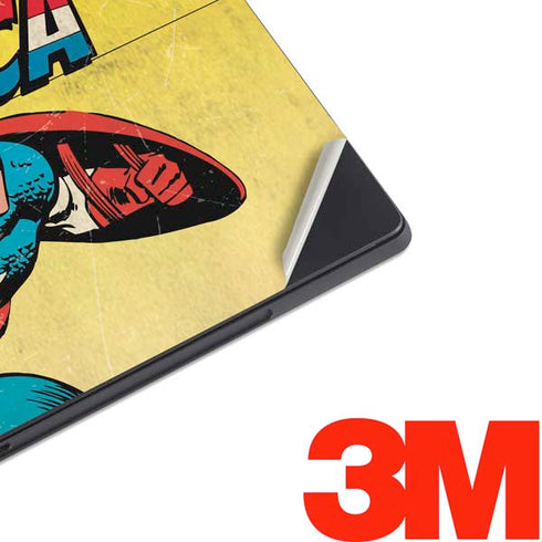Marvel Classic Comics Captain America Surface Pro 7 Skin