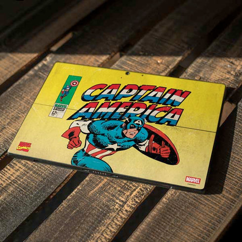 Marvel Classic Comics Captain America Surface Pro 7 Skin