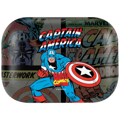 Marvel Classic Comics Captain America Vintage Amazon Echo Buds Skin