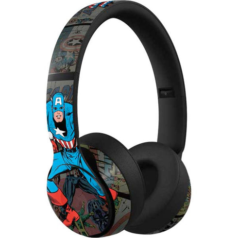 Marvel Classic Comics Captain America Vintage Beats Solo Pro Skin
