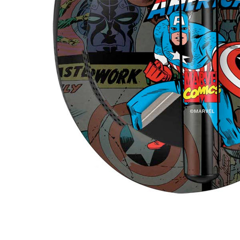 Marvel Classic Comics Captain America Vintage Bose Noise Cancelling Headphones 700 Skin