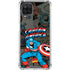 Marvel Classic Comics Captain America Vintage Galaxy A12 Clear Case