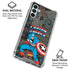 Marvel Classic Comics Captain America Vintage Galaxy A13 5G Clear Case