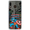 Marvel Classic Comics Captain America Vintage Galaxy A20 Clear Case