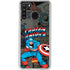 Marvel Classic Comics Captain America Vintage Galaxy A21 Clear Case