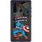 Marvel Classic Comics Captain America Vintage Galaxy Note 10 Waterproof Case