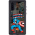 Marvel Classic Comics Captain America Vintage Galaxy Note 10 Waterproof Case