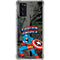 Marvel Classic Comics Captain America Vintage Galaxy Note20 5G Clear Case