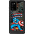 Marvel Classic Comics Captain America Vintage Galaxy Note20 5G Waterproof Case