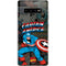 Marvel Classic Comics Captain America Vintage Galaxy S10 Plus Skin