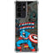 Marvel Classic Comics Captain America Vintage Galaxy S21 Ultra 5G Clear Case