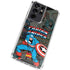 Marvel Classic Comics Captain America Vintage Galaxy S21 Ultra 5G Clear Case