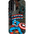 Marvel Classic Comics Captain America Vintage Galaxy S22 Plus Pro Case