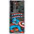Marvel Classic Comics Captain America Vintage Galaxy S23 Clear Case