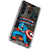 Marvel Classic Comics Captain America Vintage Galaxy S23 Clear Case