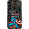 Marvel Classic Comics Captain America Vintage Galaxy S23 Plus Pro Case