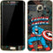 Marvel Classic Comics Captain America Vintage Galaxy S7 Edge Skin