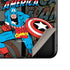 Marvel Classic Comics Captain America Vintage Galaxy Z Flip Skin