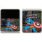 Marvel Classic Comics Captain America Vintage Galaxy Z Flip3 5G Skin