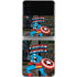 Marvel Classic Comics Captain America Vintage Galaxy Z Flip3 5G Skin
