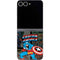 Marvel Classic Comics Captain America Vintage Galaxy Z Flip6 Skin