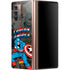 Marvel Classic Comics Captain America Vintage Galaxy Z Fold2 5G Skin
