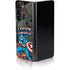 Marvel Classic Comics Captain America Vintage Galaxy Z Fold5 5G Skin