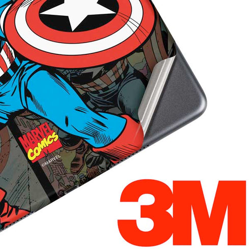 Marvel Classic Comics Captain America Vintage iPad Skins