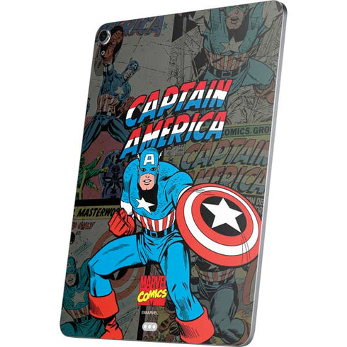 Marvel Classic Comics Captain America Vintage Apple iPad Air Skin
