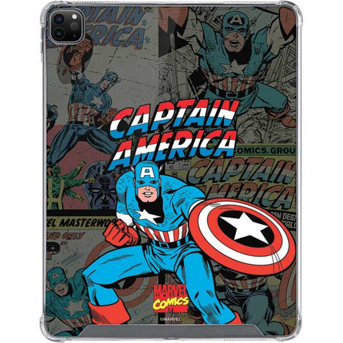 Marvel Classic Comics Captain America Vintage iPad Cases