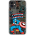 Marvel Classic Comics Captain America Vintage iPhone 11 Clear Case