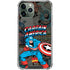 Marvel Classic Comics Captain America Vintage iPhone 11 Pro Max Clear Case