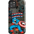 Marvel Classic Comics Captain America Vintage iPhone 11 Pro Max Impact Case