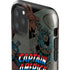 Marvel Classic Comics Captain America Vintage iPhone 11 Pro Max Impact Case