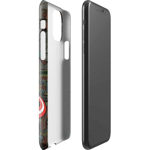 Marvel Classic Comics Captain America Vintage iPhone 11 Pro Max Lite Case