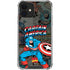 Marvel Classic Comics Captain America Vintage iPhone 12 Clear Case