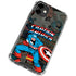 Marvel Classic Comics Captain America Vintage iPhone 12 Clear Case