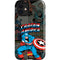 Marvel Classic Comics Captain America Vintage iPhone 12 Mini Impact Case