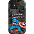 Marvel Classic Comics Captain America Vintage iPhone 12 Mini Impact Case