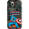 Marvel Classic Comics Captain America Vintage iPhone 12 Pro Max Impact Case